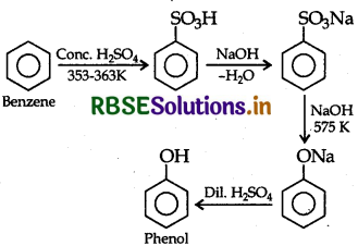 RBSE Class 12 Chemistry Important Questions Chapter 11 Alcohols, Phenols and Ethers 12