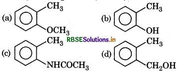 RBSE Class 12 Chemistry Important Questions Chapter 11 Alcohols, Phenols and Ethers122