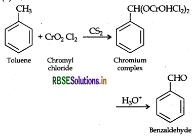 RBSE Class 12 Chemistry Important Questions Chapter 12 Aldehydes, Ketones and Carboxylic Acids 34