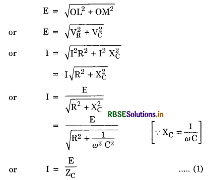RBSE Class 12 Physics Important Questions Chapter 7 Alternating Current 29