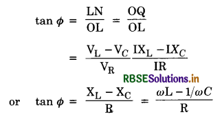 RBSE Class 12 Physics Important Questions Chapter 7 Alternating Current 33