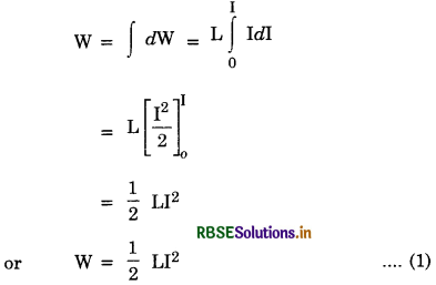 RBSE Class 12 Physics Important Questions Chapter 7 Alternating Current 39