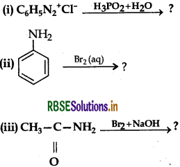 RBSE Class 12 Chemistry Important Questions Chapter 13 Amines 64