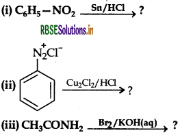 RBSE Class 12 Chemistry Important Questions Chapter 13 Amines 77