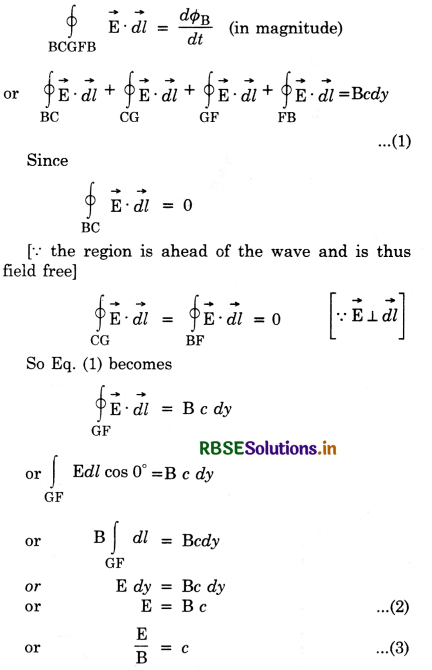 RBSE Class 12 Physics Important Questions Chapter 8 Electromagnetic Waves 15