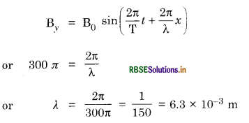 RBSE Class 12 Physics Important Questions Chapter 8 Electromagnetic Waves 19
