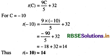 RBSE Solutions for Class 11 Maths Chapter 2 Relations and Functions Ex 2.3 2