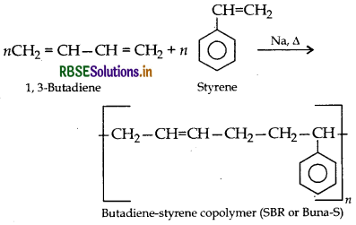 RBSE Class 12 Chemistry Important Questions Chapter 15 Polymers 15