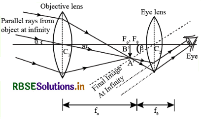 RBSE Class 12 Physics Important Questions Chapter 9 Ray Optics and Optical Instruments 34