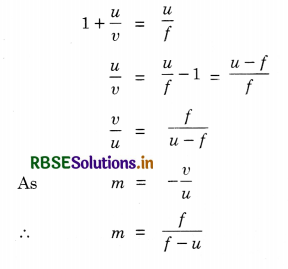 RBSE Class 12 Physics Important Questions Chapter 9 Ray Optics and Optical Instruments 42