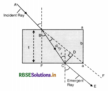 RBSE Class 12 Physics Important Questions Chapter 9 Ray Optics and Optical Instruments 48
