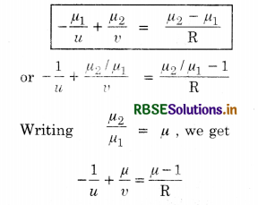 RBSE Class 12 Physics Important Questions Chapter 9 Ray Optics and Optical Instruments 61