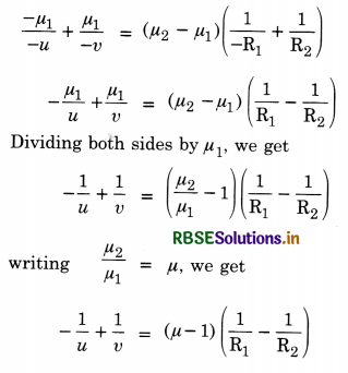 RBSE Class 12 Physics Important Questions Chapter 9 Ray Optics and Optical Instruments  68