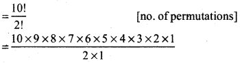 RBSE Solutions for Class 11 Maths Chapter 7 Permutations and Combinations Ex 7.3 10