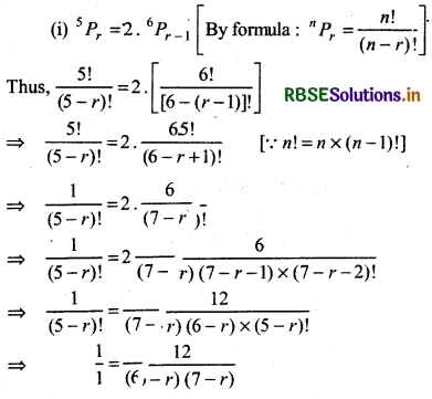 RBSE Solutions for Class 11 Maths Chapter 7 Permutations and Combinations Ex 7.3 5