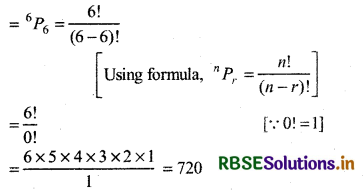 RBSE Solutions for Class 11 Maths Chapter 7 Permutations and Combinations Ex 7.3 9
