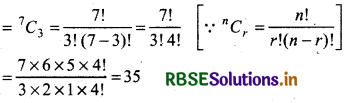 RBSE Solutions for Class 11 Maths Chapter 7 Permutations and Combinations Ex 7.4 10