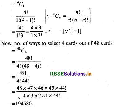 RBSE Solutions for Class 11 Maths Chapter 7 Permutations and Combinations Ex 7.4 7