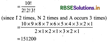 RBSE Solutions for Class 11 Maths Chapter 7 Permutations and Combinations Miscellaneous exercise 20