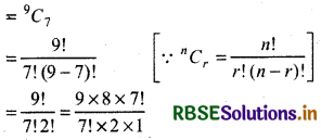 RBSE Solutions for Class 11 Maths Chapter 7 Permutations and Combinations Miscellaneous exercise 9