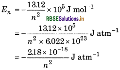 RBSE Solutions for Class 11 Chemistry Chapter 2 Structure of Atom 12