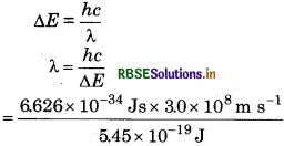 RBSE Solutions for Class 11 Chemistry Chapter 2 Structure of Atom 18