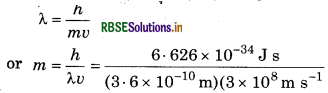 RBSE Solutions for Class 11 Chemistry Chapter 2 Structure of Atom 4