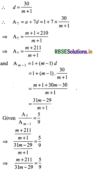 RBSE Solutions for Class 11 Maths Chapter 9 Sequences and Series Ex 9.2 13