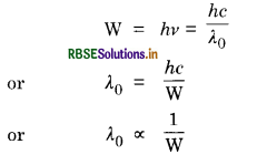 RBSE Class 12 Physics Important Questions Chapter 11 Dual Nature of Radiation and Matter 3