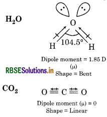 RBSE Solutions for Class 11 Chemistry Chapter 4 Chemical Bonding and Molecular Structure 18