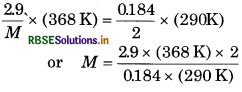 RBSE Solutions for Class 11 Chemistry Chapter 5 States of Matter 22