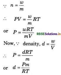 RBSE Solutions for Class 11 Chemistry Chapter 5 States of Matter 5