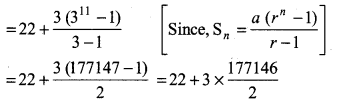 RBSE Solutions for Class 11 Maths Chapter 9 Sequences and Series Ex 9.3 10