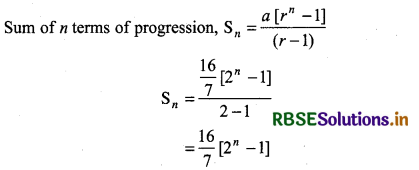 RBSE Solutions for Class 11 Maths Chapter 9 Sequences and Series Ex 9.3 12