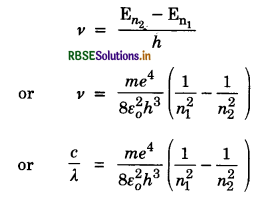 RBSE Class 12 Physics Important Questions Chapter 12 Atoms 24