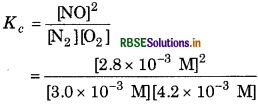 RBSE Solutions for Class 11 Chemistry Chapter 7 Equilibrium 3
