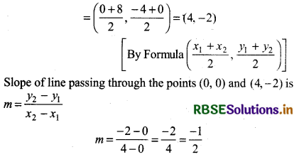 RBSE Solutions for Class 11 Maths Chapter 10 Straight Lines Ex 10.1 7