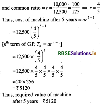 RBSE Solutions for Class 11 Maths Chapter 9 Sequences and Series Miscellaneous Exercise 21