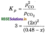 RBSE Solutions for Class 11 Chemistry Chapter 7 Equilibrium 10