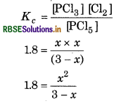 RBSE Solutions for Class 11 Chemistry Chapter 7 Equilibrium 15