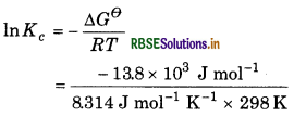 RBSE Solutions for Class 11 Chemistry Chapter 7 Equilibrium 17