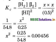 RBSE Solutions for Class 11 Chemistry Chapter 7 Equilibrium 55