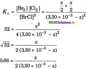 RBSE Solutions for Class 11 Chemistry Chapter 7 Equilibrium 68