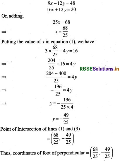 RBSE Solutions for Class 11 Maths Chapter 10 Straight Lines Ex 10.3 18