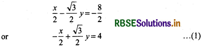 RBSE Solutions for Class 11 Maths Chapter 10 Straight Lines Ex 10.3 6