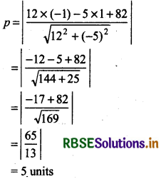 RBSE Solutions for Class 11 Maths Chapter 10 Straight Lines Ex 10.3 8