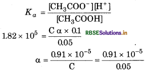 RBSE Solutions for Class 11 Chemistry Chapter 7 Equilibrium 107