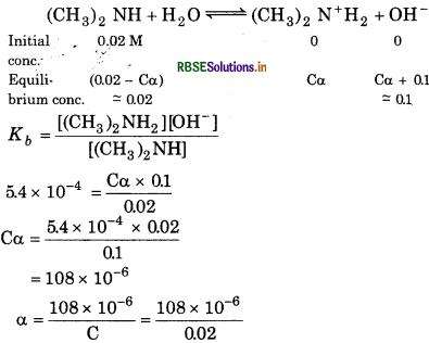 RBSE Solutions for Class 11 Chemistry Chapter 7 Equilibrium 109