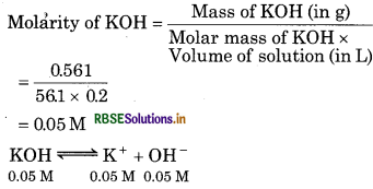 RBSE Solutions for Class 11 Chemistry Chapter 7 Equilibrium 110