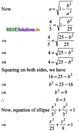 RBSE Solutions for Class 11 Maths Chapter 11 Conic Sections Ex 11.3 10